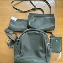 FIRANO Amo label リュック ショルダーバッグ 4点セット - メルカリ