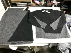 INDEX MAGIC ニットスカートセットアップ　新品、タグ付　★タ1396