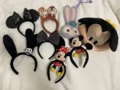ディズニー　カチューシャ　ポシェット
