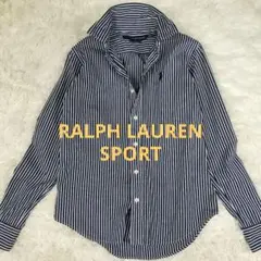 【美品】ラルフローレンスポーツ　ストライプシャツ