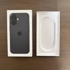 iPhone16 ブラック 空箱