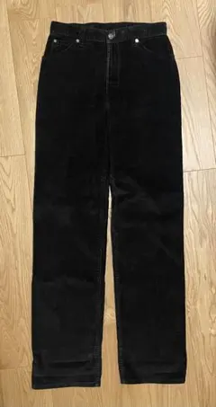 80s LEVI’S 519 コーデュロイパンツ ブラック usa製