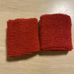 赤いリストバンド 2個セット