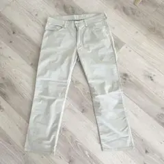 Wrangler ストレッチ　コットンパンツ　薄め生地　W36 ライトグレーのサムネイル