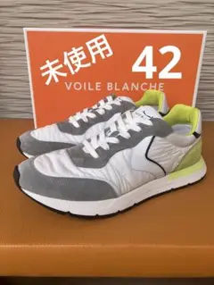 新品未使用　ボイルブランシェ　 ホワイト　スニーカー　42