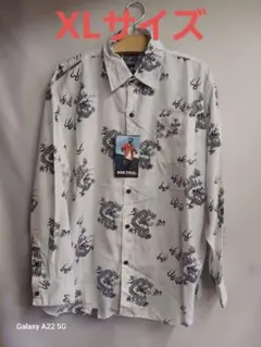 新品 DOG TOWN ドッグタウン 龍柄長袖シャツ XLのサムネイル