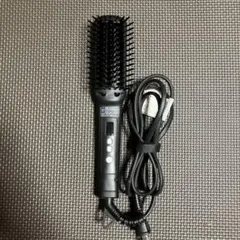 SALONIA /ストレートヒートブラシ/スリムブラック/SL-012BKS