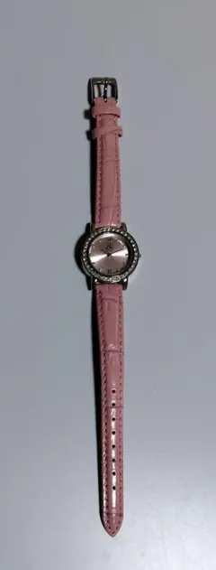 LANCETTI A1697 ピンク レザー 時計