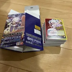 ワンピース エッグヘッドクライシス セット　まとめ売り　BOX空箱オマケ