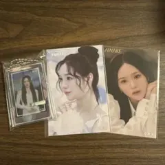 【新品未開封】NiziU リオ キーホルダー＆ステッカーセット ③