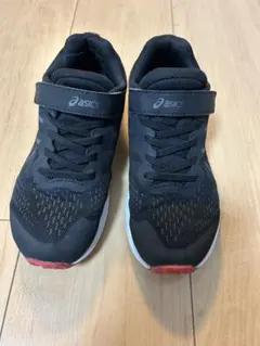 asics ブラック スニーカー 21.5cm