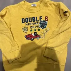 DOUBLE.B イエロー トレーナー