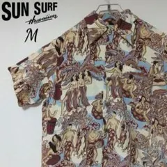 SUN SURF サンサーフ アロハシャツ M フラダンス ハワイアンのサムネイル