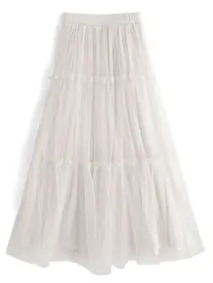 GRL チュールティアードスカート at2180