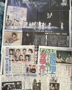 渡辺翔太　日刊スポーツ切り抜きまとめ