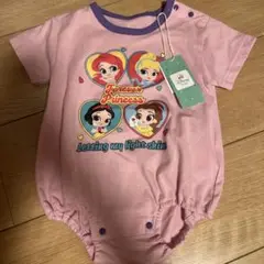プリンセスキャラクターロンパース 70-80cm