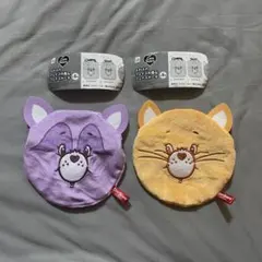 ケアベア CareBears ふわふわフェイスポーチ　セット