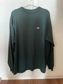 【美品】ダントン ロングスリーブTシャツ メンズ L ダークグリーンのサムネイル