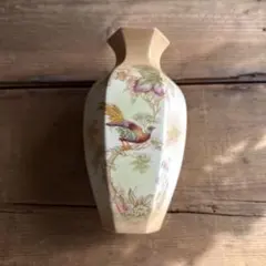 英国アンティーク クラウンデュカル フラワーベース　高さ20cm