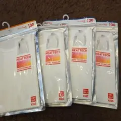 UNIQLO HEATTECH Tシャツ 130サイズ 4枚セット