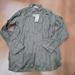 【新品】UNIQLO プレミアムリネンシャツ　XL　麻