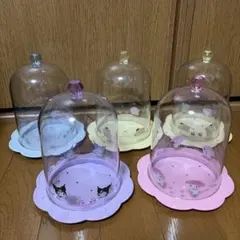 サンリオ ドーム型ケース ポムポムプリン×2&シナモン&クロミ&マイメロ(5個)