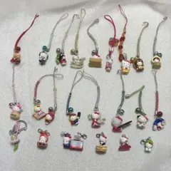 ご当地キティ ストラップ キーホルダー チャーム セット 23種