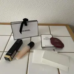 CHANELユイルアオングル11mlネイルサンプルシャネル№5パルファムファンデ