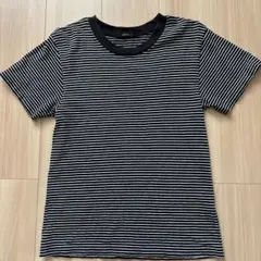 エモダ　ボーダーTシャツ　白黒のサムネイル