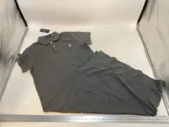 26 ラルフローレン ポロシャツワンピース 半袖 US/L グレー