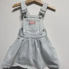 twincollective デニムジャンパースカート