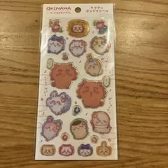 【未使用】ちいかわ クリアなぷっくりシール シーサーのおみやげやさん