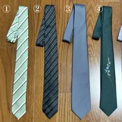 ネクタイ　4本セット　PAZZO他