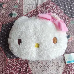 ハローキティ ぬいぐるみ型クッションミニカイロ入れ