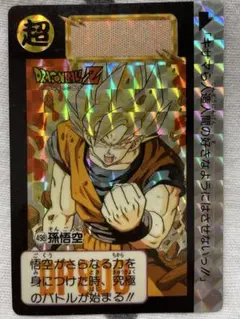 ドラゴンボールZカードダス 498孫悟空