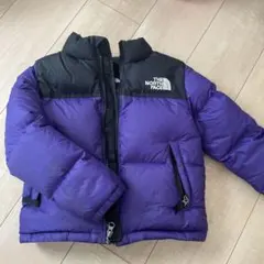 THE NORTH FACE ダウンコート パープル/ブラック