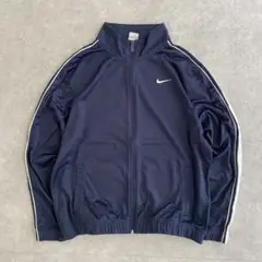 NIKE ナイキ ジャージ トラックジャケット 刺繍ロゴ 古着