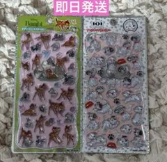 プチドロップステッカー ディズニー バンビ