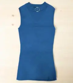 salireサリア ノースリーブ タンクトップ トップス ニット