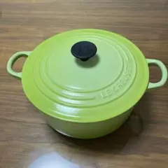 ル・クルーゼ ココットオーバル 25cm フルーツグリーン LE CREUSET
