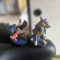 amiibo モンスターハンターライズ アイルー ガルク 2体セット
