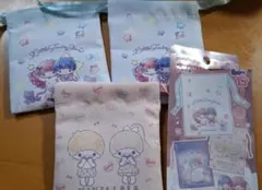 Kiki & Lala 布製ポーチ 3個セット