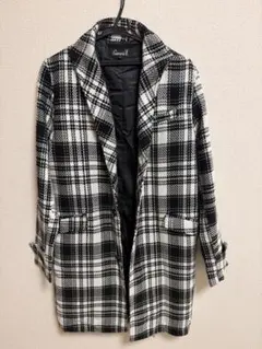 チェック柄ロングシャツジャケットのサムネイル