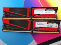 TEAM VULCAN DDR4-3000メモリ 16GB(8GBメモリ*2枚)