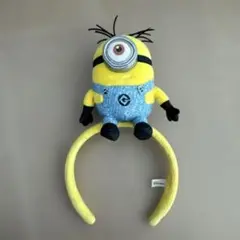 ミニオン カチューシャ デニムオーバーオール