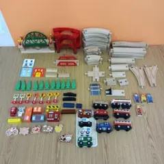 木製レール トレイン 乗物 他　まとめ売り　※ばら売り不可