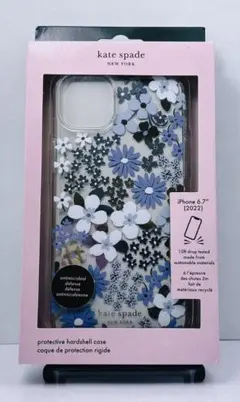 kate spade iPhone14 Plus ケース 花柄 クリア 新品のサムネイル