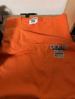 CREATIVEDRUGSTORE Tシャツ オレンジ