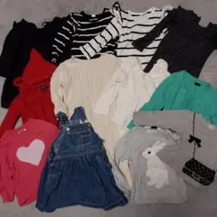 冬 ロンパース 女の子