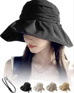 GOKEI ハット 帽子 UVカット つば広 紫外線対策 バケットハット